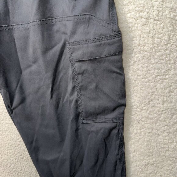 Prana Standard Straight Pants Cargo Pocket Size 40x32 Belted Nylon Gorpcore - Picture 4 of 9